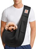 Tomkas Small Dog Cat Sling Carrier Puppy Purse Travel Wrap Soft Crossbody Pet by TomkasFORTHELOVEOFPALS