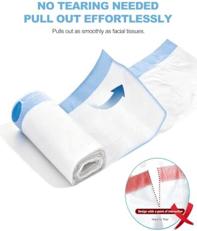 180 Count Drawstring Cat Litter Bags Compatible - Image 3