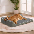 XL Orthopedic Dog Bed for Large Sized Dogs, Olive Green by Aeroluxe