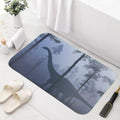 Sanzugh Dinosaur Bath Mat Rug for Bathroom, Jurassic Raptor Animals Dino Kids by Sanzugh