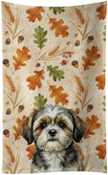 Caroline's Treasures Shih Tzu Dogs Kitchen Towel 15x25 in by CarolinesTreasures