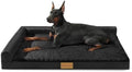 Patas Lague Orthopedic Large Dog Bed Washable Pet Sofa Bed 36''X24'' Black by PatasLague