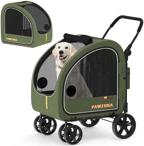 PAWZIDEA 3-in-1 Large Dog Stroller by PAWZIDEA-Inlovejoywelive
