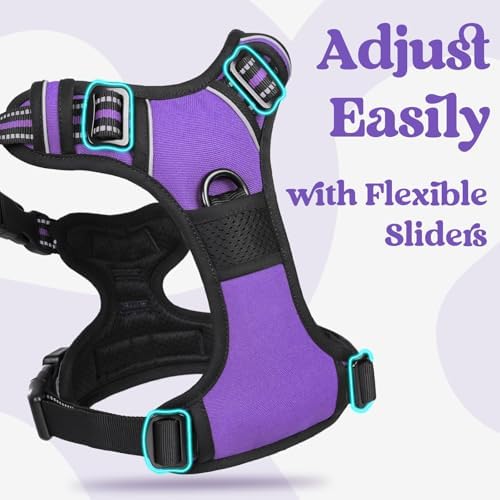 rabbitgoo Dog Harness Medium Sized, Updated Easy On & Off - Image 4