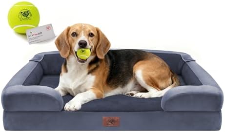 Waterproof Orthopedic Dog Bed for Medium Large Sized Dogs by FollowSongPuppy
