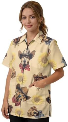 Funny Print Barber Jackets & Smocks by Unknown