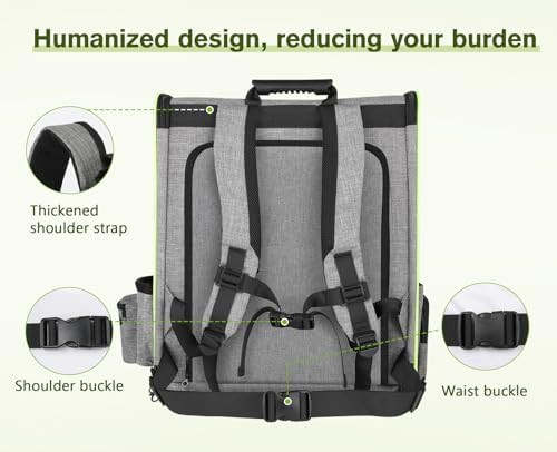 pecute Cat Backpack Expandable, Cat Carrier Backpack - Image 6