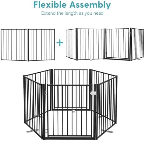No Pawblems Freestanding Dog Gate - Image 3