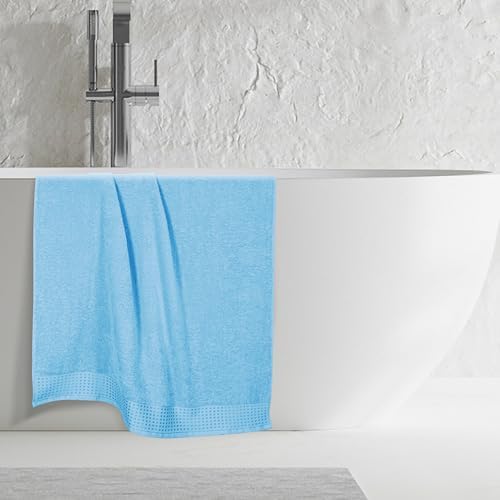 GLAMBURG Cotton 2 Pack Oversized Bath Sheet 35 x 70, Large Bath Sheet, Ultra - Image 5