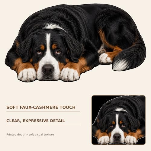 3D Realistic Dog Shaped Bath Mat & Floor Rug - Image 4