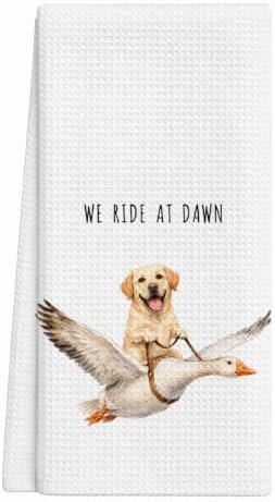 Labrador Retriever Kitchen Towels, Cute Hand Tea Towel by DTLGTG