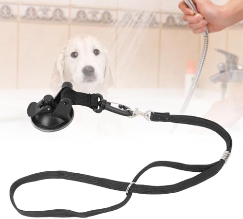 Alomejor Dog Bathing Tether, Suction Cup Dog Bath Leash Strap, Restrainer - Image 2