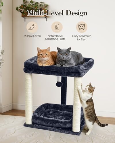 SYANDLVY Small Cat Tree for Indoor Cats - Image 5