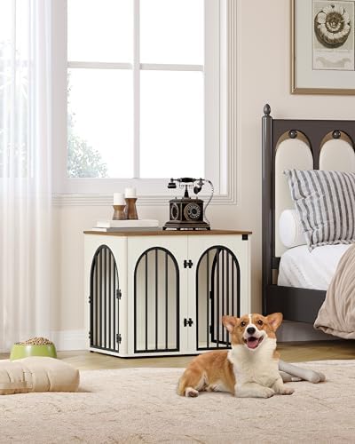 Hzuaneri 26.8'' Dog Crate Furniture, Dog Kennel Indoor - Image 3