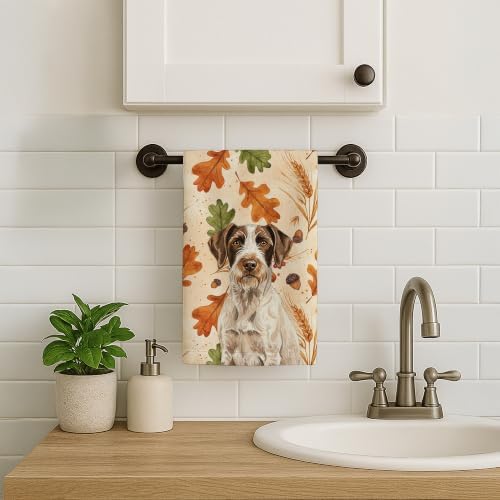 Caroline's Treasures German Wirehaired Pointer Dogs Kitchen Towel 15x25 - Image 2