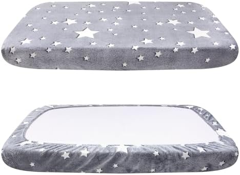 Flannel Dog Bed Covers Replacement Washable 52" x 28" x 6" - Image 4
