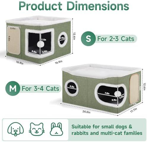 Shikha Extra Large Cat House Bed - Image 2