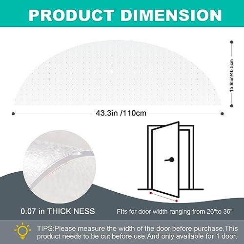 Uross Semi-Circular Carpet Protector - Image 3