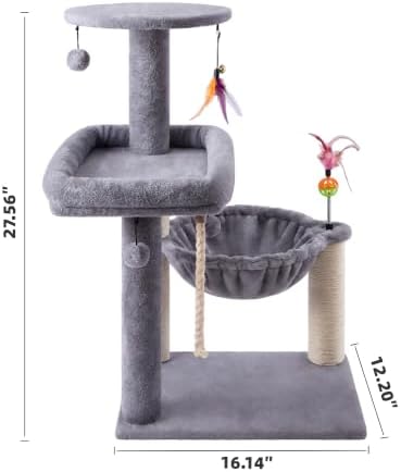 Multi-Level Cat Tree for Indoor Cats, Cat Tree Tower - Image 2