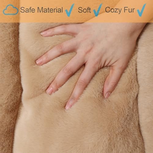 24 Inch Dog Bed for Small Dogs Fit Metal Crates or Cages, Ultra Soft 18x24 - Image 6