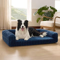 Bedsure ComfyFleece® Memory Foam Orthopedic Dog Beds Large Sized Dog 35" by BEDSURE