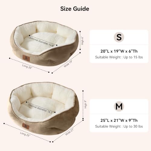 Asvin Small Dog Bed for Small Dogs, Cat Beds for Indoor Cats, Pet Bed for Puppy - Image 6