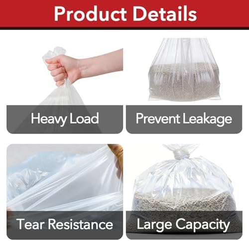 50 Pcs Thick Litter Box Liners Compatible - Image 5