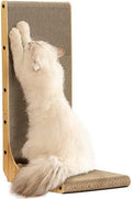 FUKUMARU Cat Scratcher, 26.8 Inch L Shaped Cat Scratch Pad by FUKUMARU