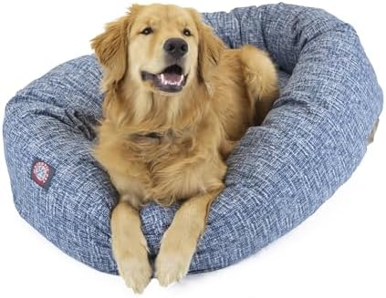 Majestic Pet Bagel Calming Dog Bed, 52 Inch X-Large by MajesticPet