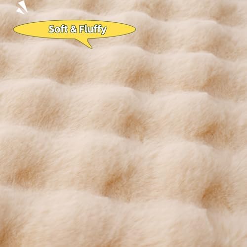 SHENGOCASE Pet Cushion Pad, Faux Fur Dog and Cat kneading Pillow, Cozy Bed - Image 3