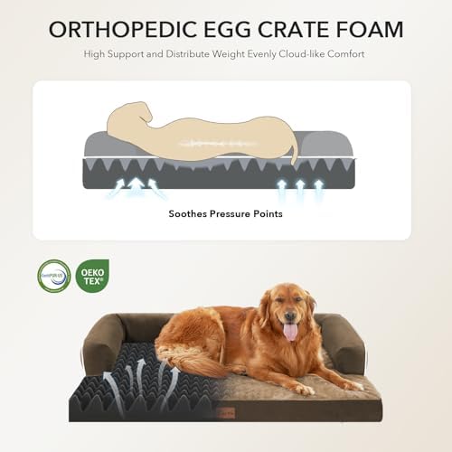 Orthopedic Washable Dog Bed for Large Dogs - Image 2