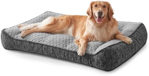 JOEJOY Extra Large Orthopedic Dog Beds Large Sized Dog, Extra Thick Foam Pet by JOEJOY