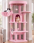 Globlazer Pink Corner Cat Tree Tower by Globlazer