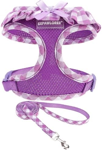 EXPAWLORER Step-in Dog Harness Small Sized and Leash Set by EXPAWLORER