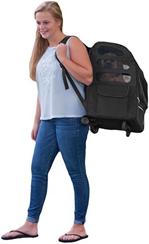 PET GEAR I-GO PLUS TRAVELER DOG AND CAT BACKPACK AND ROLLING CARRIER - Image 3
