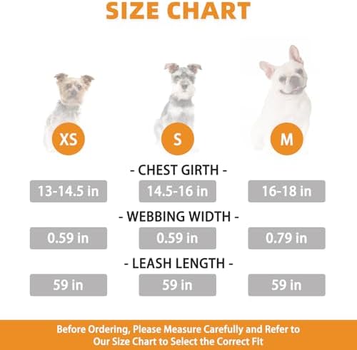 KOOLTAIL Dog Harness and Leash Set, Cute Pink Girl Dog Harness Medium Sized Dog - Image 2