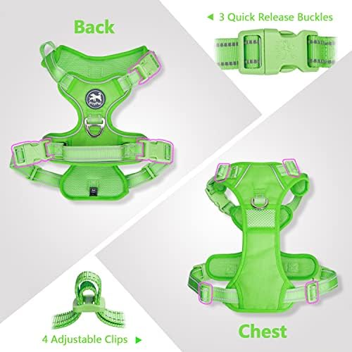 PoyPet No Pull Dog Harness, Reflective Vest - Image 6