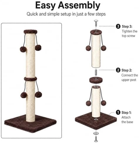 Dimaka Cat Scratching Post, Cat Scratcher - Image 5