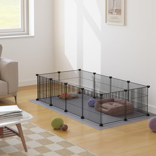 LURIVA DIY Small Animal Playpen, Pet Playpen, Guinea Pig Cages, Rabbit Playpen - Image 6