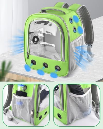 DBNESS Guinea Pig Carrier Backpack, Portable Rabbit Travel Carring Bag - Image 4