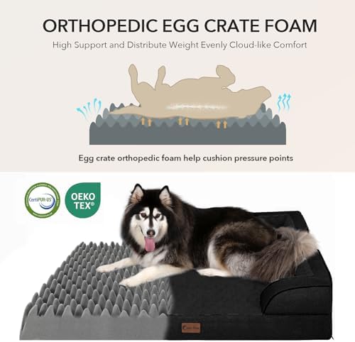 Orthopedic Washable Dog Bed for Extra Large Dogs - Image 2