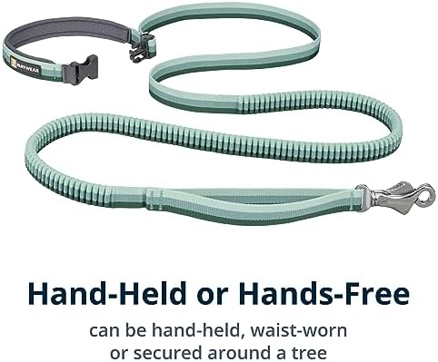 Ruffwear, Roamer Bungee Dog Leash, River Rock Green - Image 4