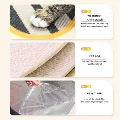 Cute Cat Scratching Mat Carrot Wall Cat Scratcher - Image 5