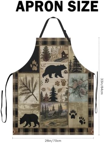 Giwawa Apron Unisex Resistant 33 x 28 inches - Image 3