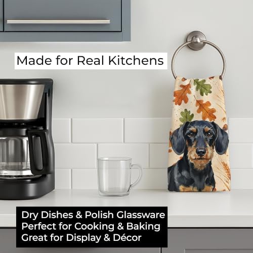 Caroline's Treasures Dachshund Dogs Kitchen Towel 15x25 - Image 3