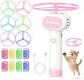 Cat Toy Disc Launcher, Rechargeable Interactive Cat Fetch Toy by Unknown