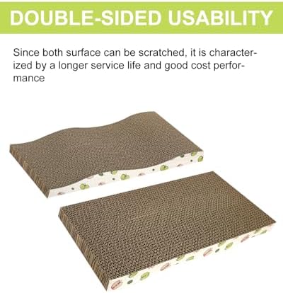 TIMHAKA 6 Pack Cat Scratching Board, Double-Sided Usability, - Image 3