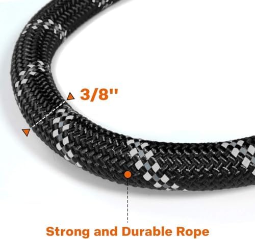 Taglory Rope Dog Leash for Small Medium Dogs, 4 FT Padded Handle - Image 3