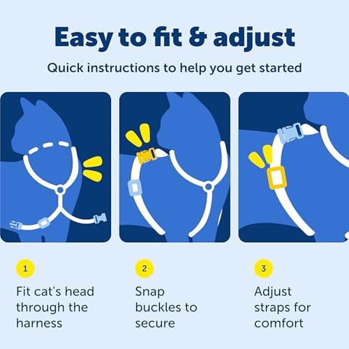 PetSafe Come With Me Kitty Harness and Bungee Leash, Harness - Image 6