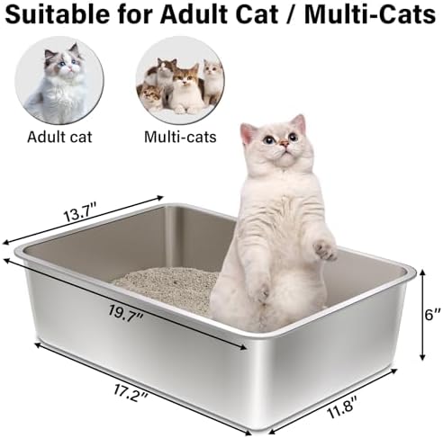 Stainless Steel Litter Box - Image 2
